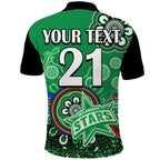 custom-personalised-melbourne-stars-polo-shirt-cricket-indigenous-aboriginal-lizard-version
