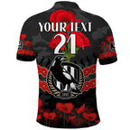 custom-personalised-magpies-football-anzac-polo-shirt-lest-we-forget
