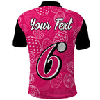 custom-personalised-sydney-sixers-cricket-happy-easter-day-polo-shirt-simple-style