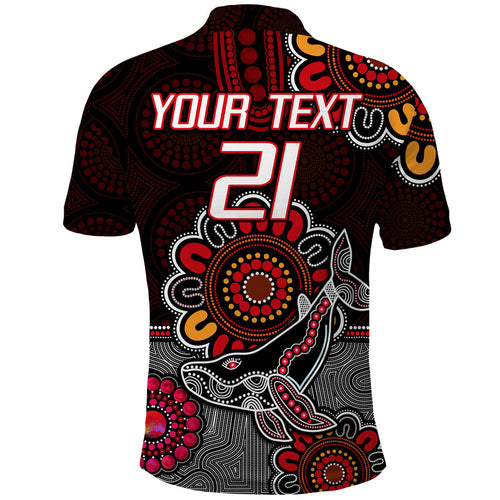 custom-personalised-dolphins-rugby-polo-shirt-indigenous-circles-and-waves-black