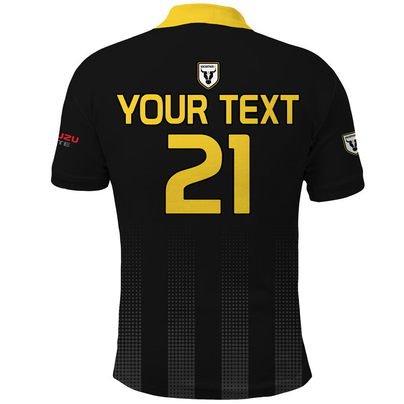 custom-personalised-macarthur-soccer-polo-shirt-bulls-black-and-gold
