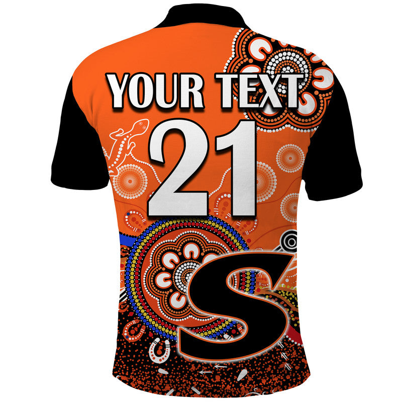 custom-personalised-perth-scorchers-polo-shirt-cricket-indigenous-aboriginal-lizard-version