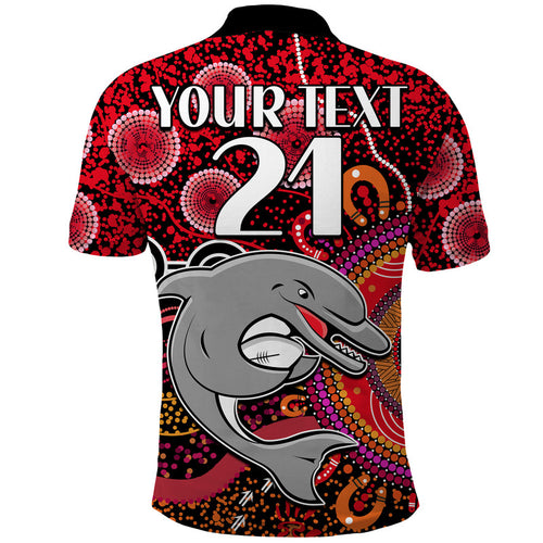 custom-personalised-dolphins-rugby-polo-shirt-aboriginal-dots
