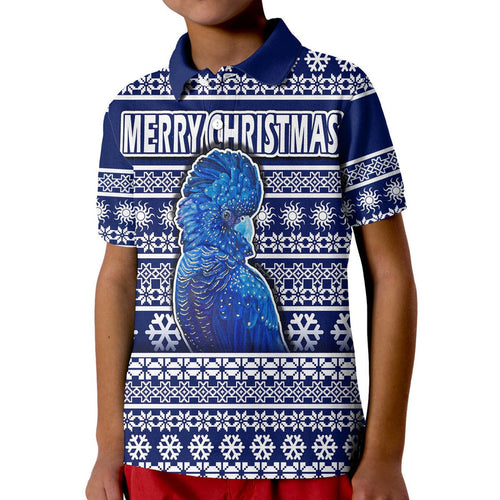 custom-personalised-australian-cockatoo-christmas-vibe-with-aboriginal-dot-painting-style-polo-shirt