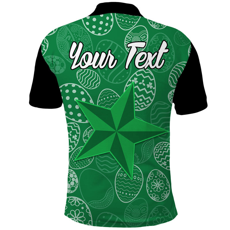 custom-personalised-melbourne-stars-cricket-happy-easter-day-polo-shirt-simple-style