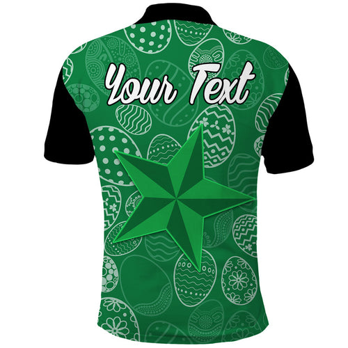 custom-personalised-melbourne-stars-cricket-happy-easter-day-polo-shirt-simple-style