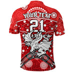 custom-personalised-dragons-rugby-polo-shirt-boomerang-indigenous-dots