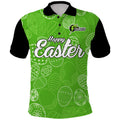 custom-personalised-sydney-thunder-cricket-happy-easter-day-polo-shirt-simple-style