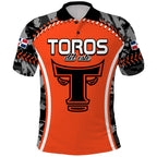 dominican-toros-de-este-baseball-stitches-polo-shirt-orange