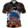 adelaide-crows-football-polo-shirt-boomerang-indigenous-dots