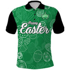 custom-personalised-melbourne-stars-cricket-happy-easter-day-polo-shirt-simple-style