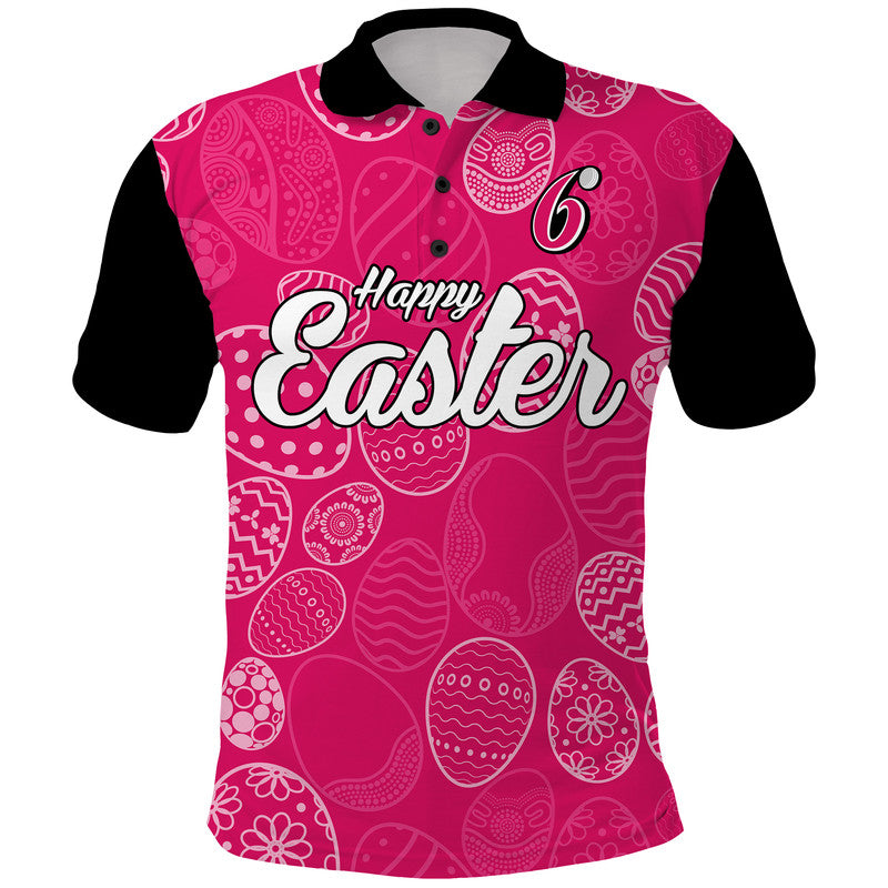 sydney-sixers-cricket-happy-easter-day-polo-shirt-simple-style
