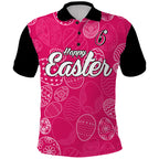 sydney-sixers-cricket-happy-easter-day-polo-shirt-simple-style