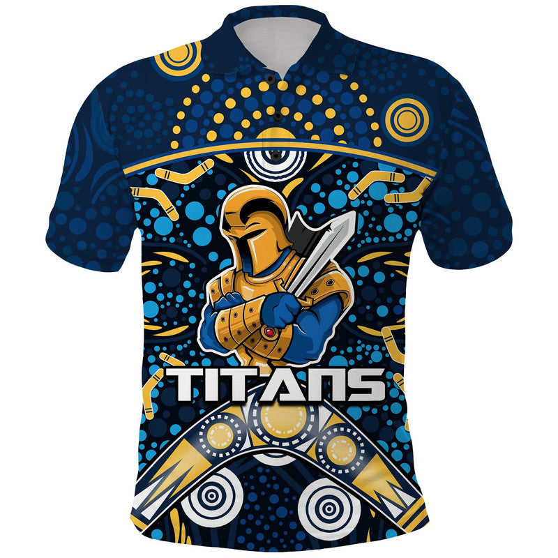 titans-rugby-polo-shirt-boomerang-indigenous-dots