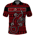 custom-personalised-australian-lizard-christmas-vibe-with-aboriginal-dot-painting-style-polo-shirt