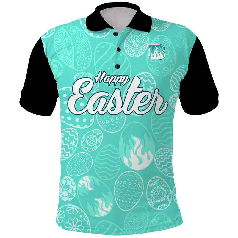 custom-personalised-brisbane-heat-cricket-happy-easter-day-polo-shirt-simple-style