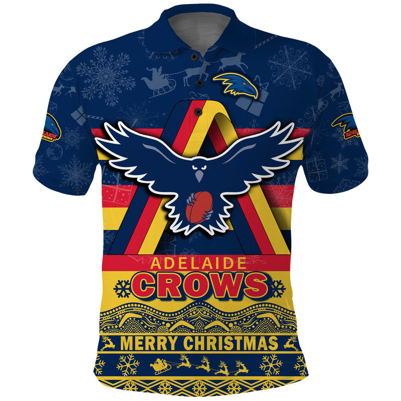 adelaide-crows-unique-winter-season-polo-shirt-adelaide-merry-christmas