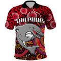 dolphins-rugby-polo-shirt-aboriginal-dots-verion