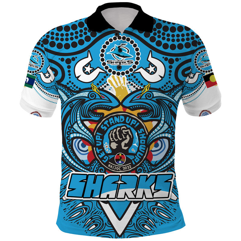 cronulla-sutherland-sharks-aboriginal-naidoc-week-2022-polo-shirt