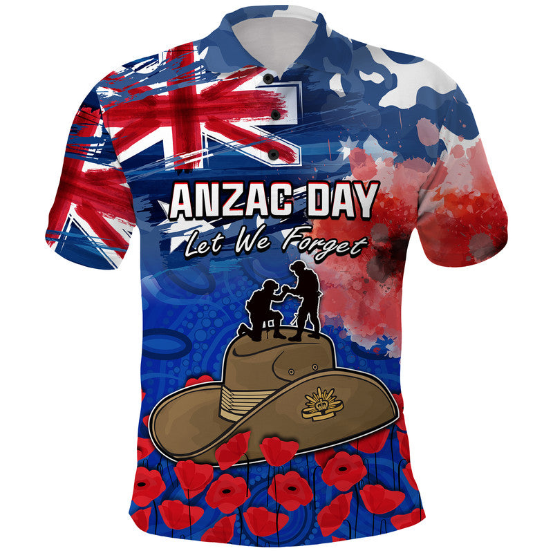 custom-personalised-australia-anzac-day-polo-shirt-grunge-australia-flag-and-red-poppy