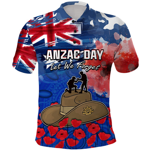 custom-personalised-australia-anzac-day-polo-shirt-grunge-australia-flag-and-red-poppy
