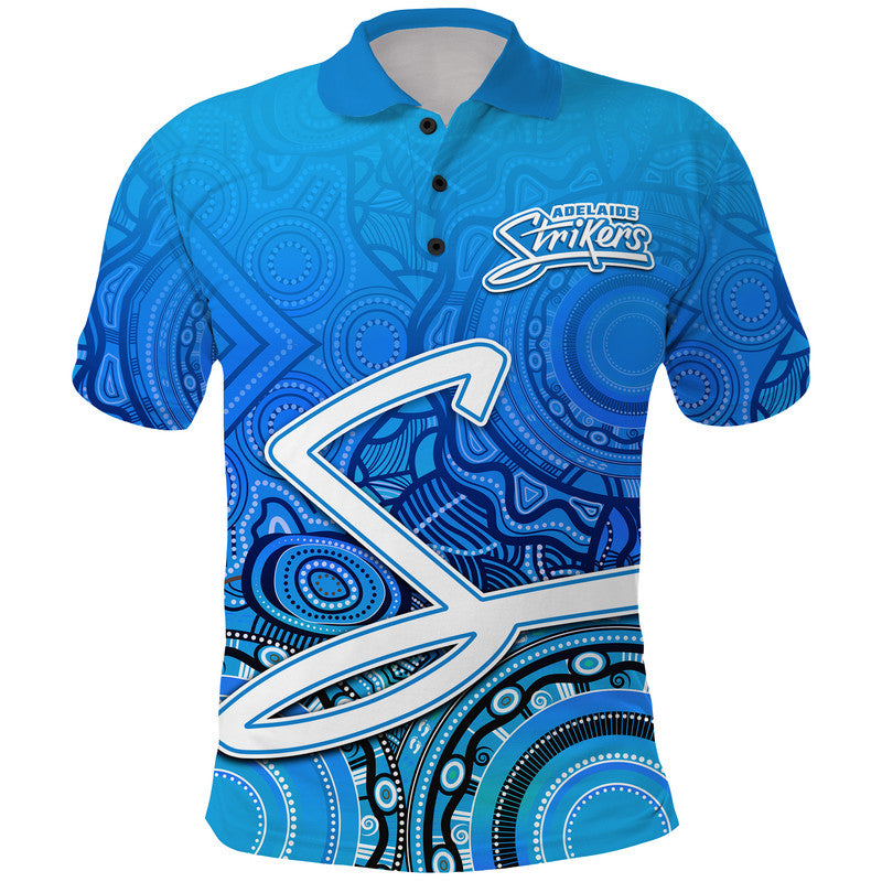 custom-personalised-adelaide-strikers-indigenous-aboriginal-arts-polo-shirt