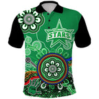custom-personalised-melbourne-stars-polo-shirt-cricket-indigenous-aboriginal-lizard-version