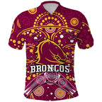 custom-personalised-broncos-rugby-polo-shirt-boomerang-indigenous-dots