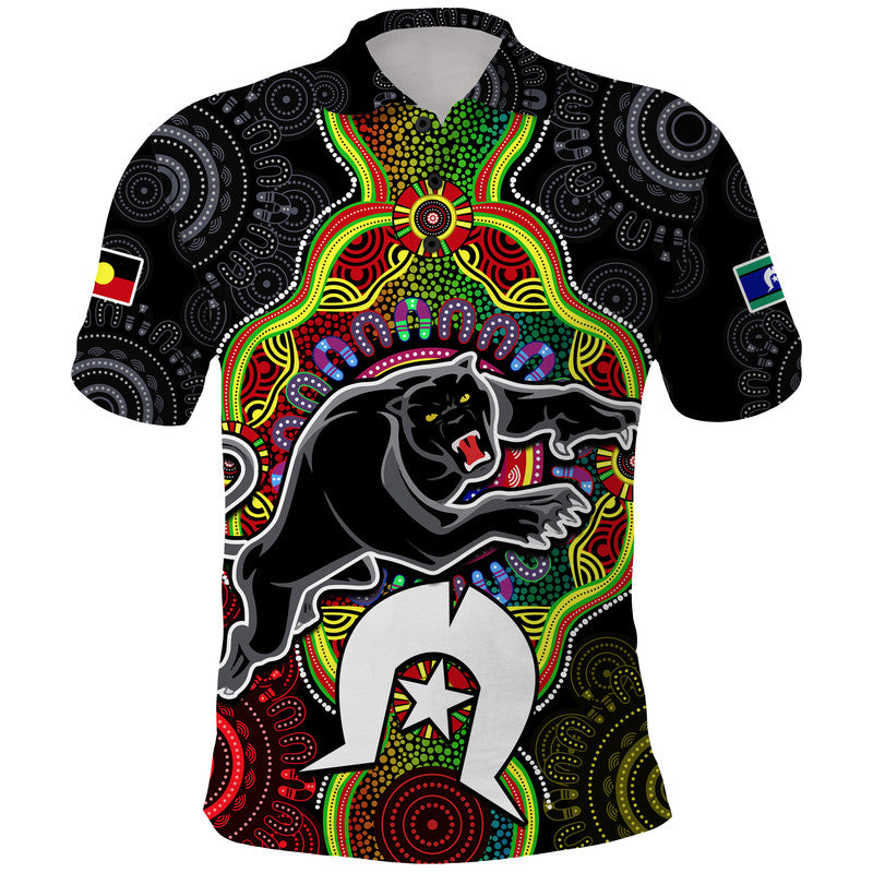custom-personalised-panthers-rugby-naidoc-week-polo-shirt-indigenous