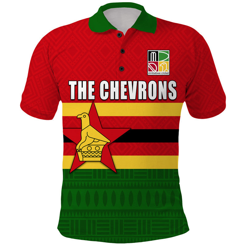 custom-personalised-the-chevrons-cricket-mix-zimbabwe-flag-and-indigenous-pattern-polo-shirt