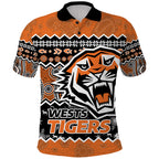 custom-personalised-wests-tigers-aboriginal-christmas-vibe-gold-version-polo-shirt