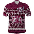 custom-personalised-manly-warringah-maroon-sea-eagles-christmas-vibe-polo-shirt