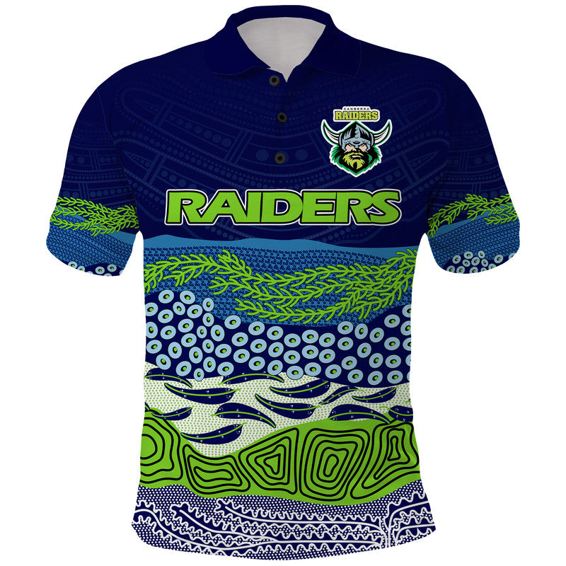 canberra-the-green-machine-raiders-boomerang-indigenous-polo-shirt