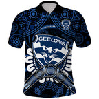 custom-personalised-cats-football-polo-shirt-boomerang-indigenous-dots