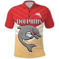 custom-text-and-number-redcliffe-dolphins-rugby-polo-shirt-simple-style