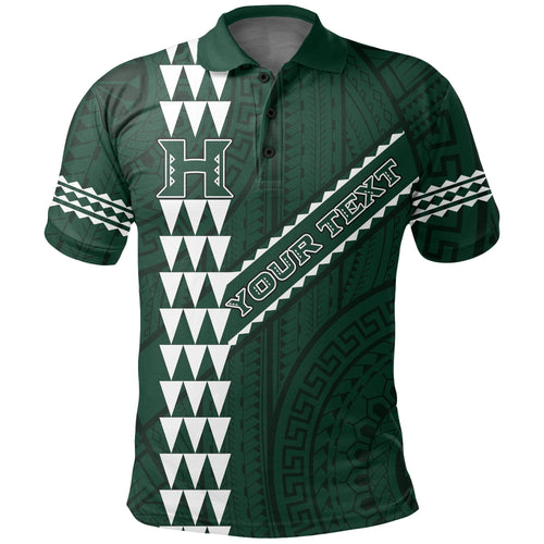 personalized-hawaii-kakau-warrior-polynesian-football-polo-shirt-green