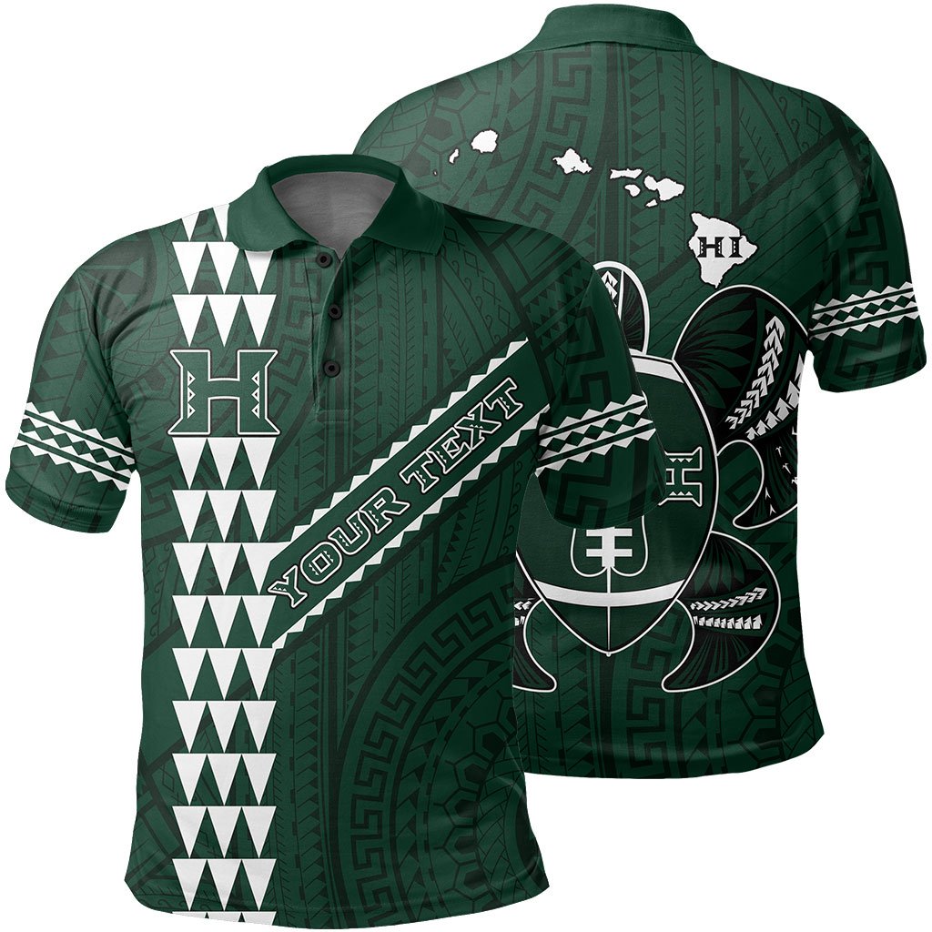 personalized-hawaii-kakau-warrior-polynesian-football-polo-shirt-green