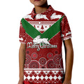 aboriginal-art-the-bunnies-merry-christmas-kid-polo-shirt