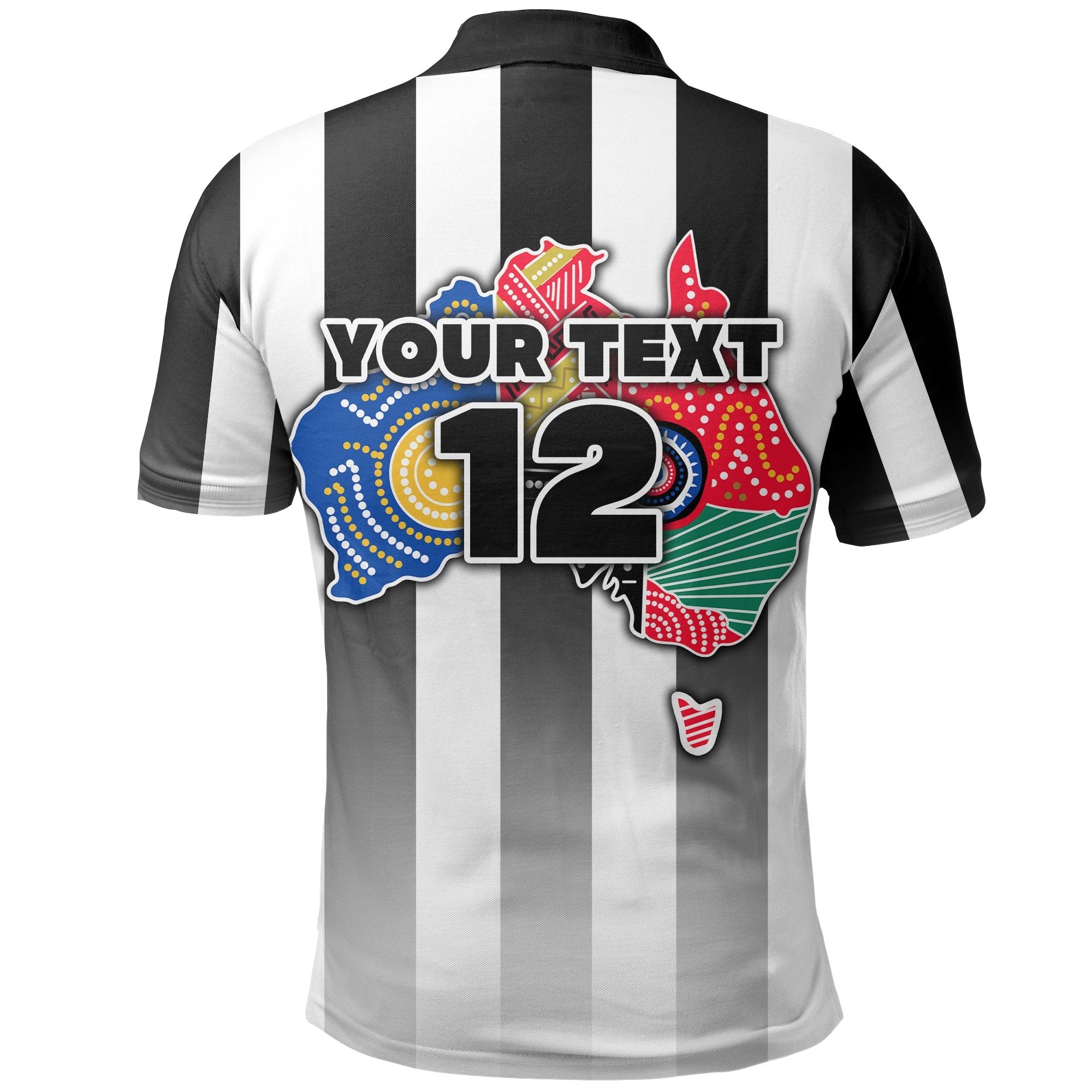 custom-personalised-magpies-naidoc-week-polo-shirt-collingwood-sport-map-style