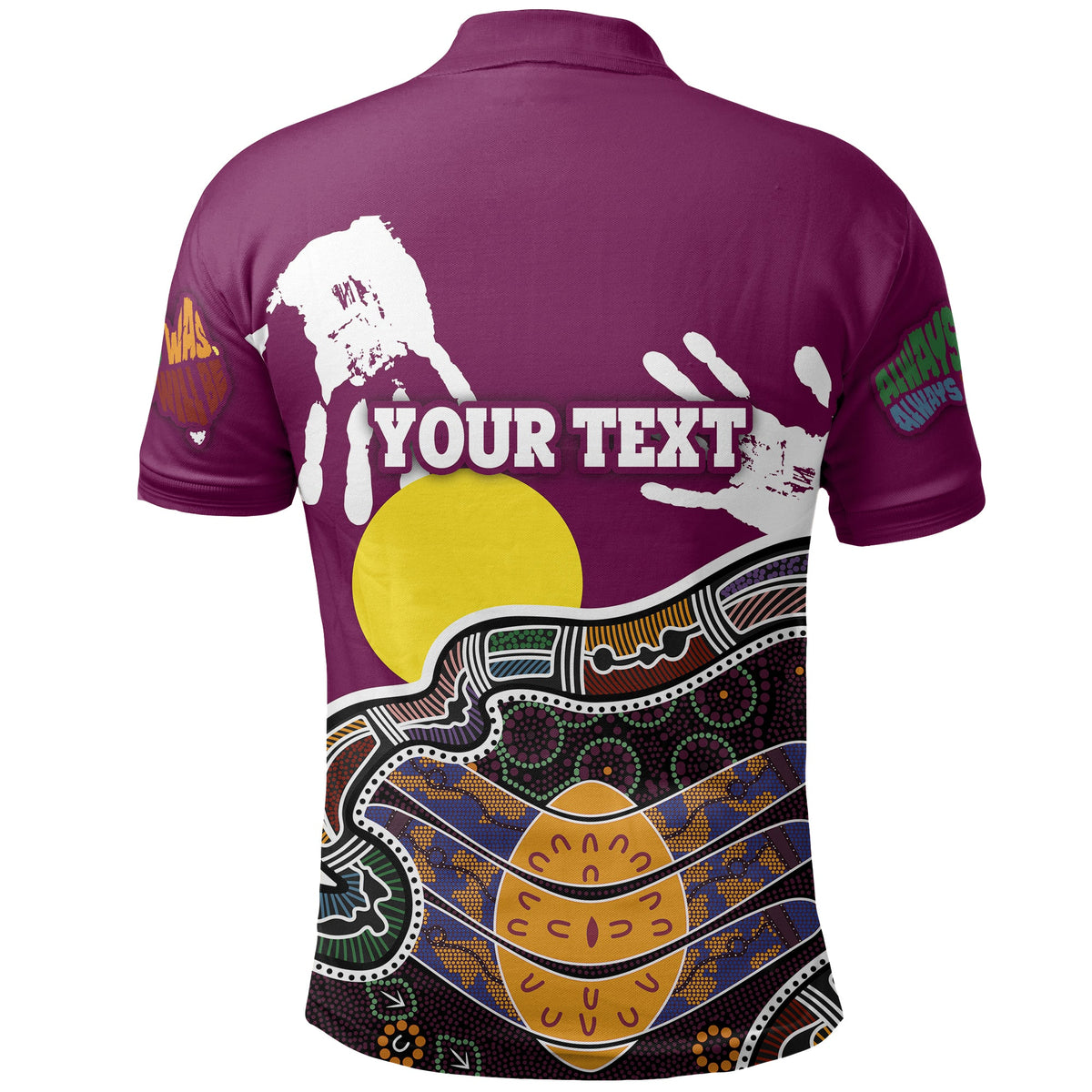 custom-personalised-queensland-naidoc-week-polo-shirt-maroons-aboriginal-style