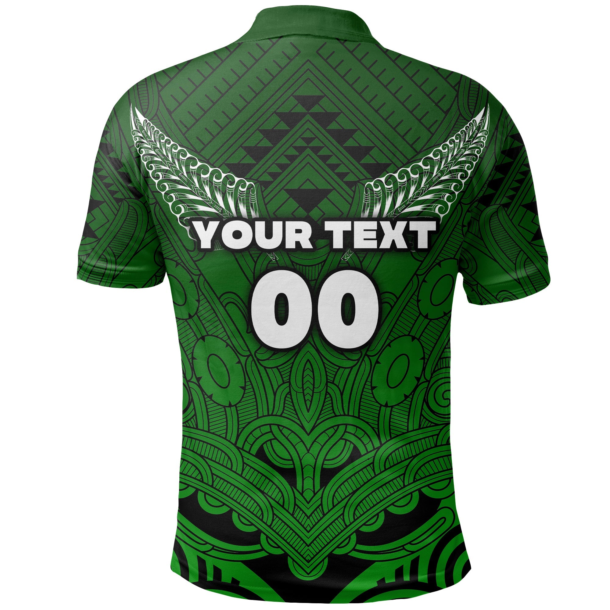 custom-personalised-maori-aotearoa-manania-polo-shirt-simple-sport-style-green