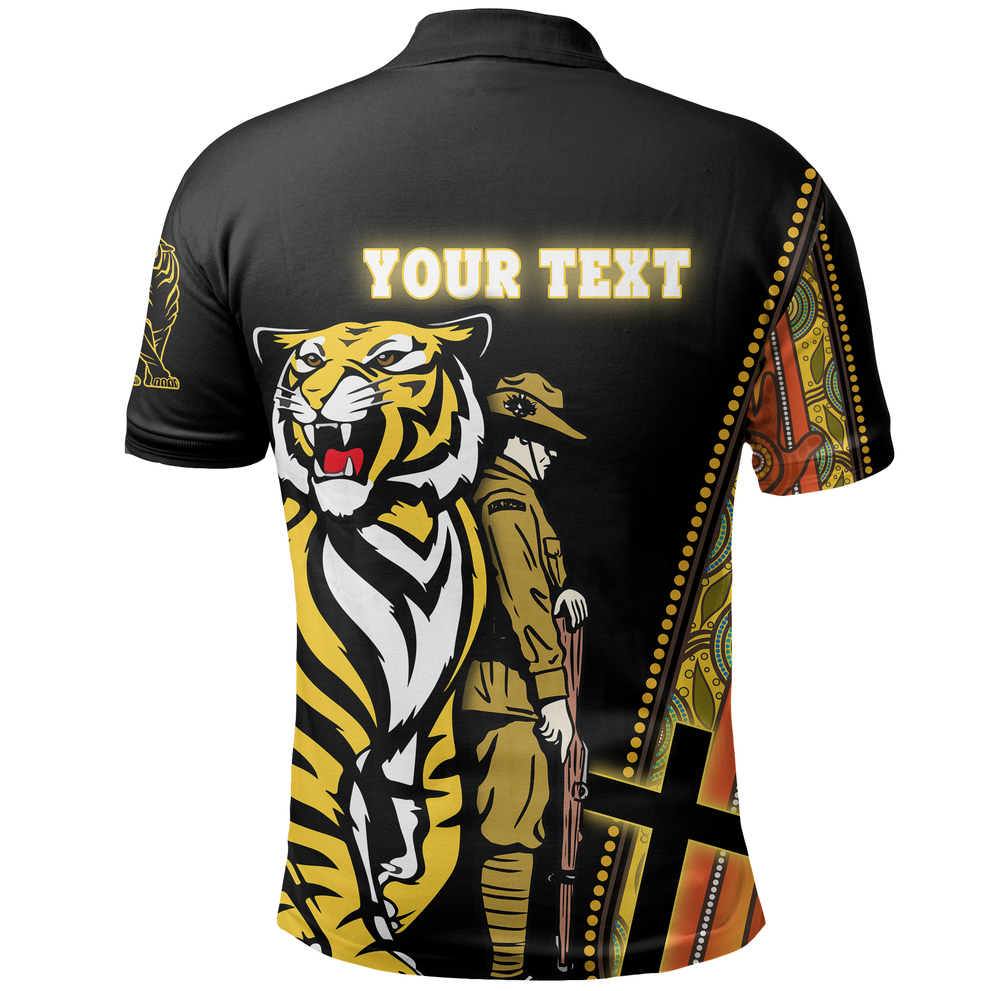 custom-personalised-richmond-premier-polo-shirt-tiger-and-soldiers
