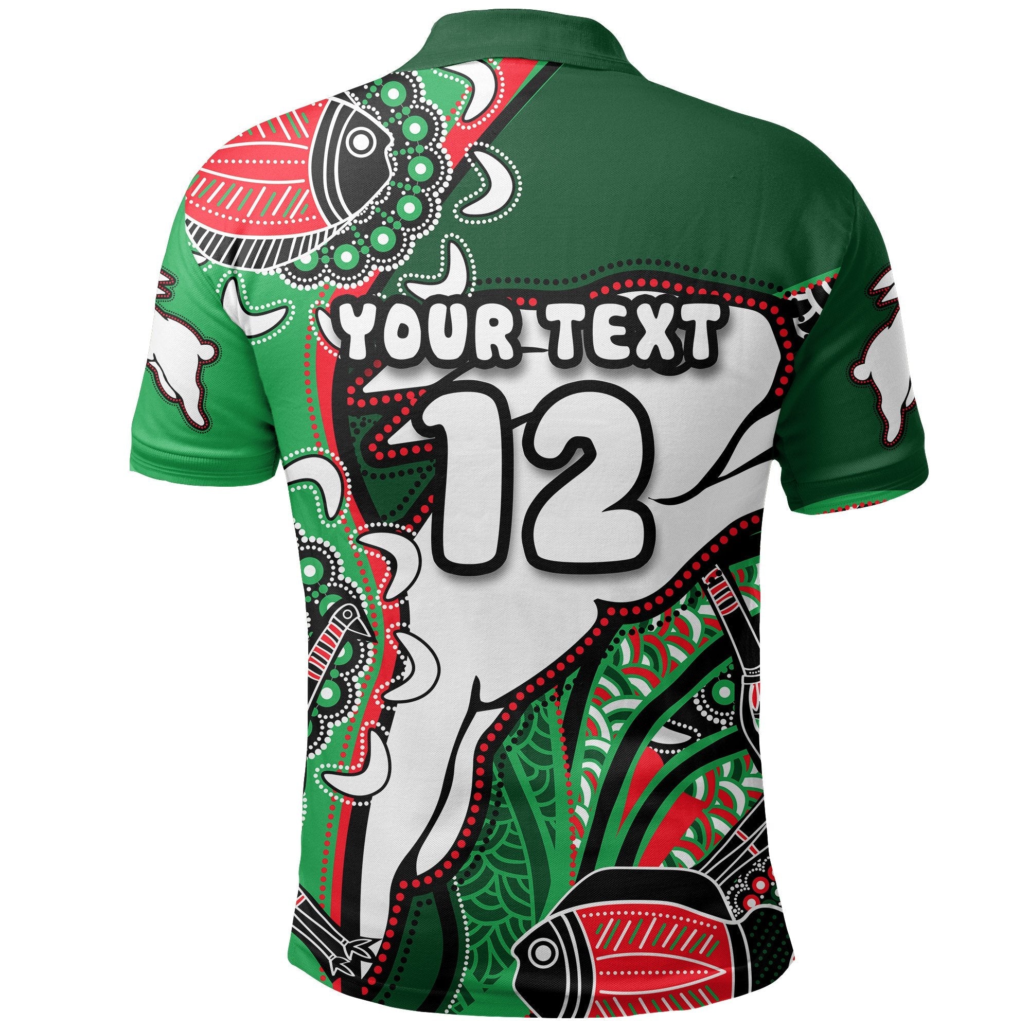 custom-personalised-rabbitohs-polo-shirt-indigenous-survival-world