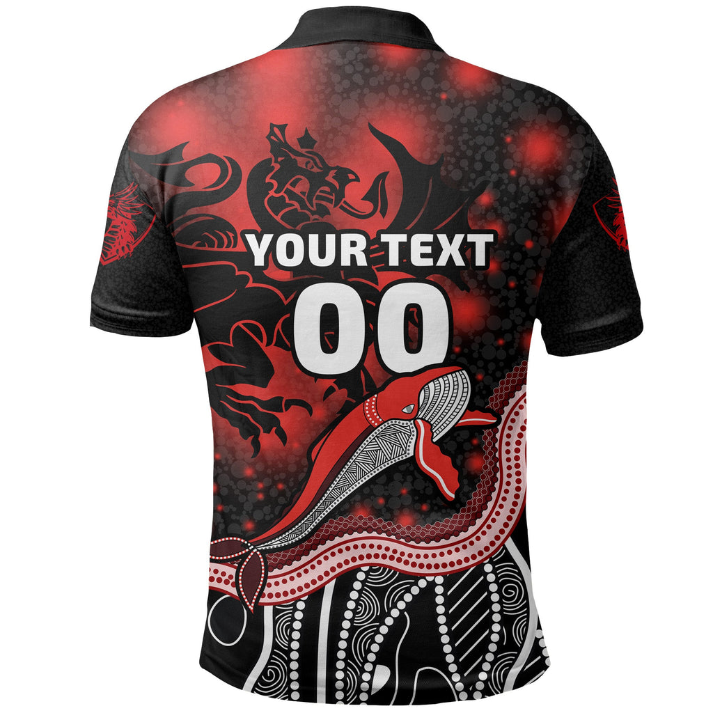 custom-personalised-dragons-polo-shirt-st-george-special-style