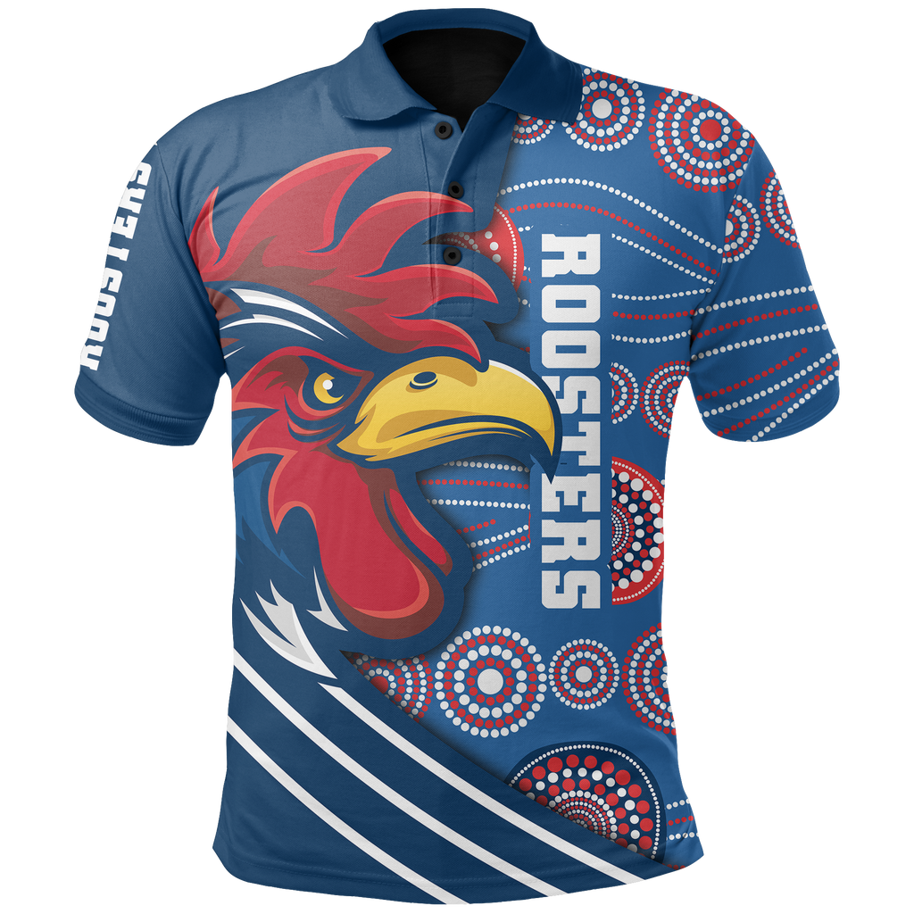 custom-personalised-australia-roosters-polo-shirt-three-tiles-style