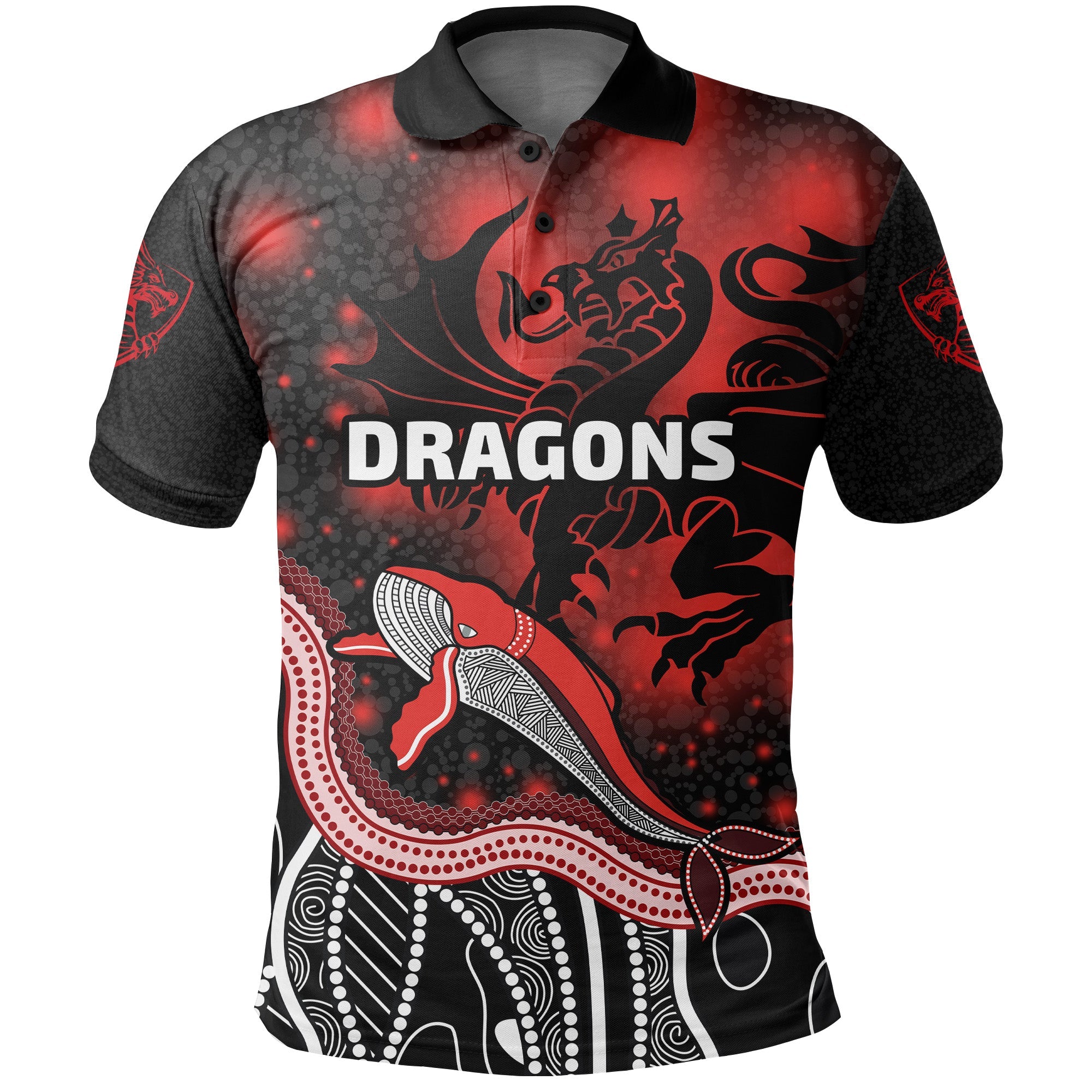 custom-personalised-dragons-polo-shirt-st-george-special-style