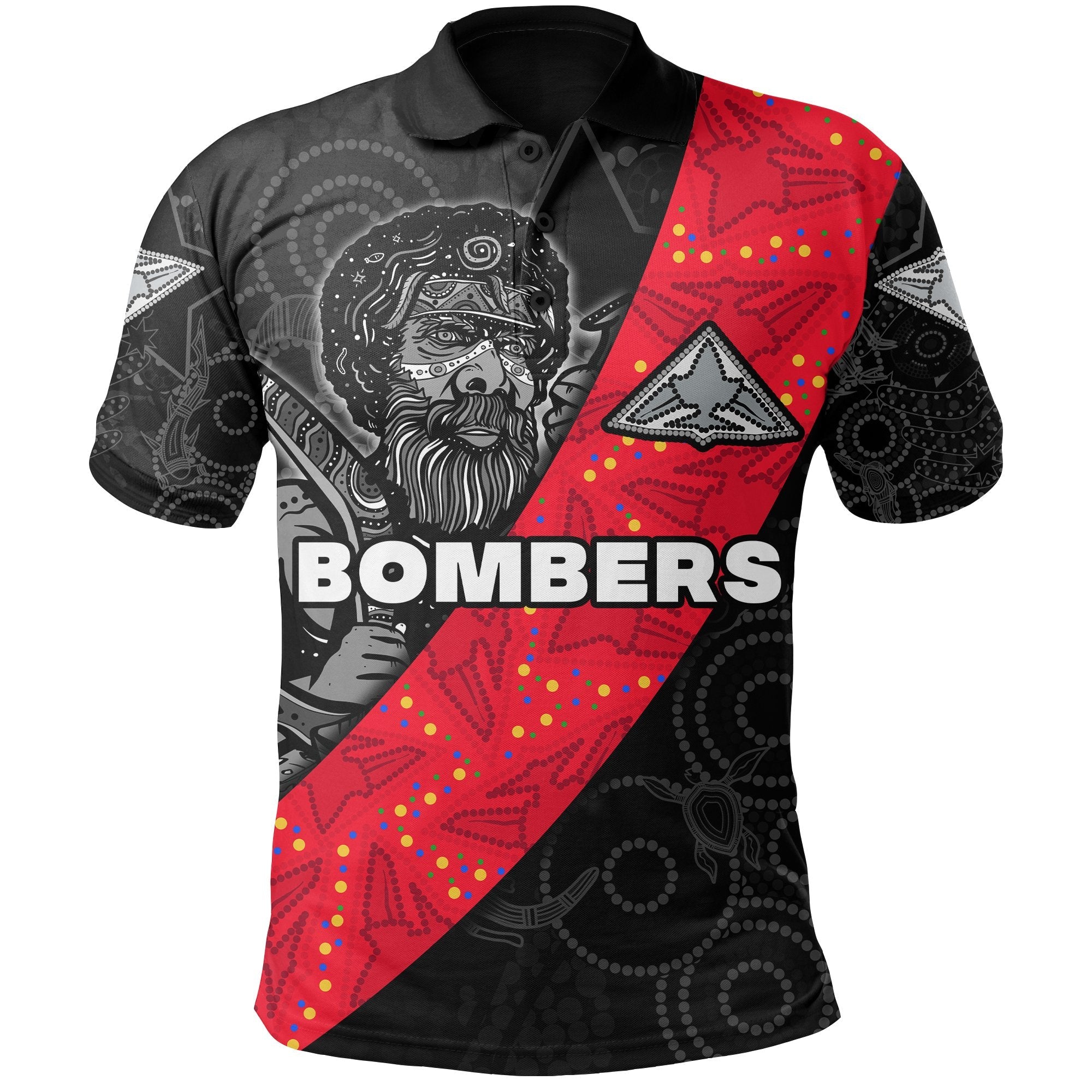 custom-personalised-bombers-naidoc-week-polo-shirt-essendon-ingenious-spesial-version-custom-text-and-number