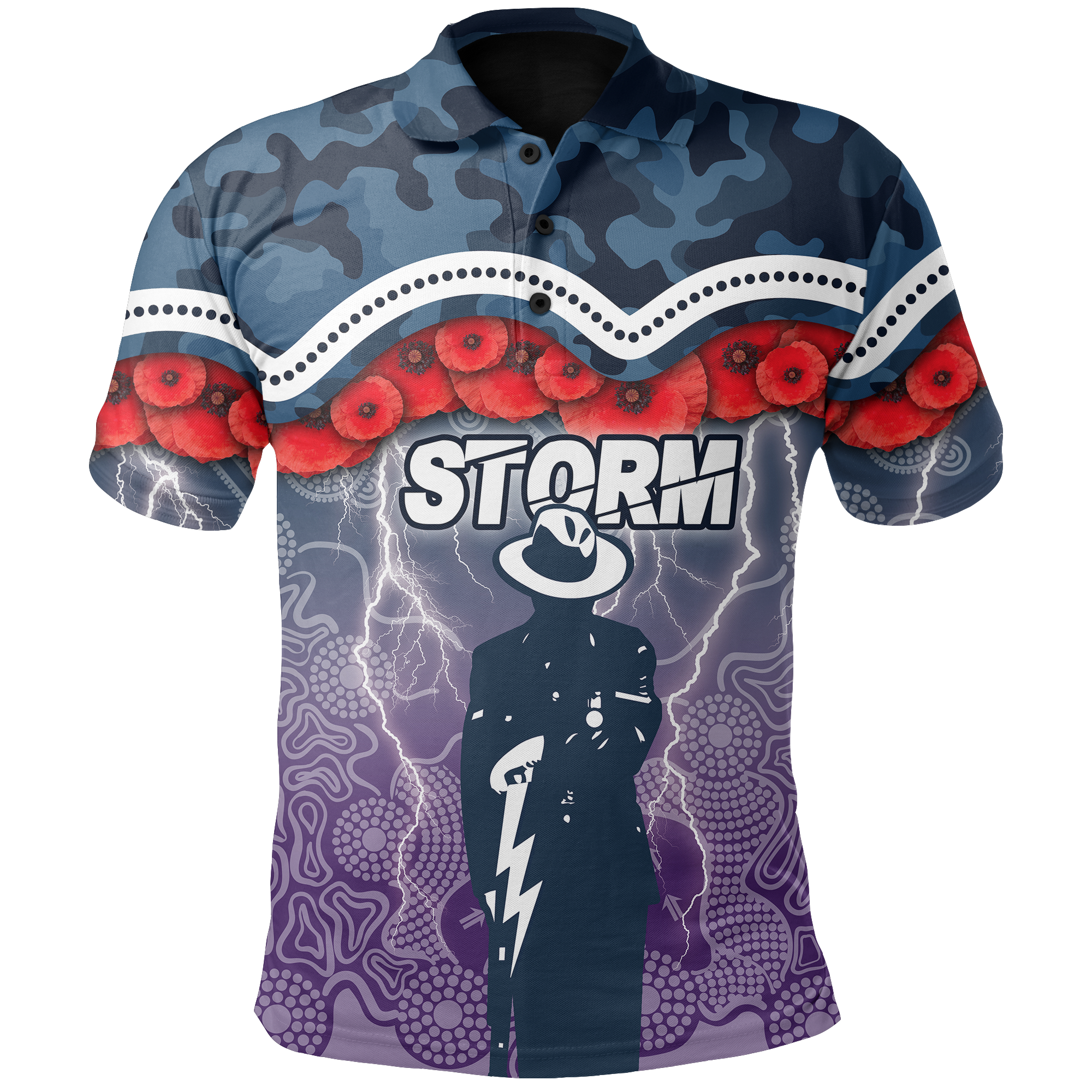 storm-polo-shirt-anzac-day-aboriginal