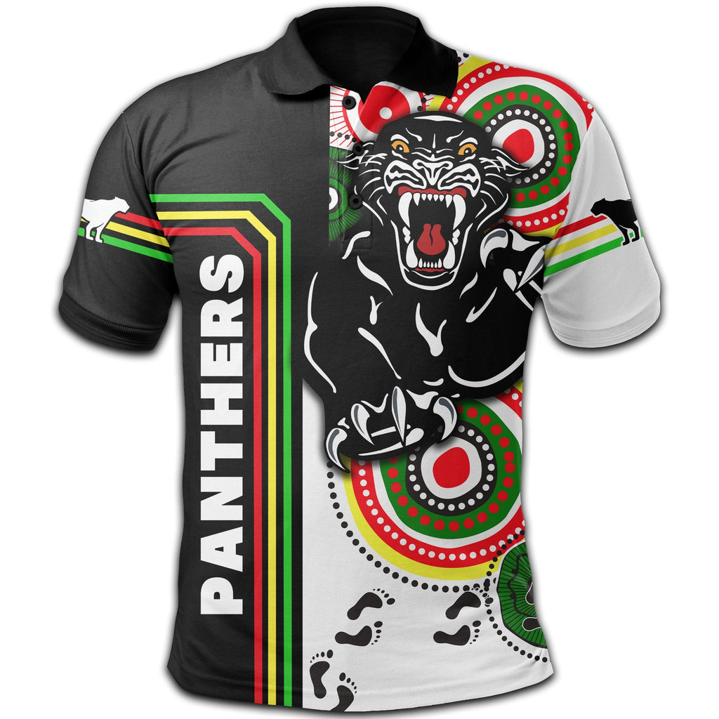custom-personalised-panthers-black-polo-shirt-power-style