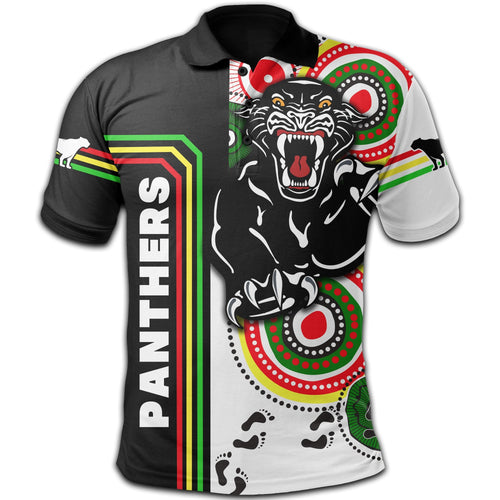 custom-personalised-panthers-black-polo-shirt-power-style